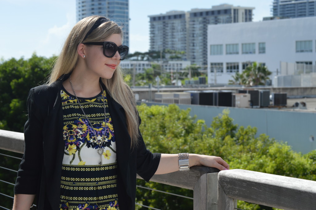 How to Style Geometric Florals - Miami Design District - Cup of Charisma