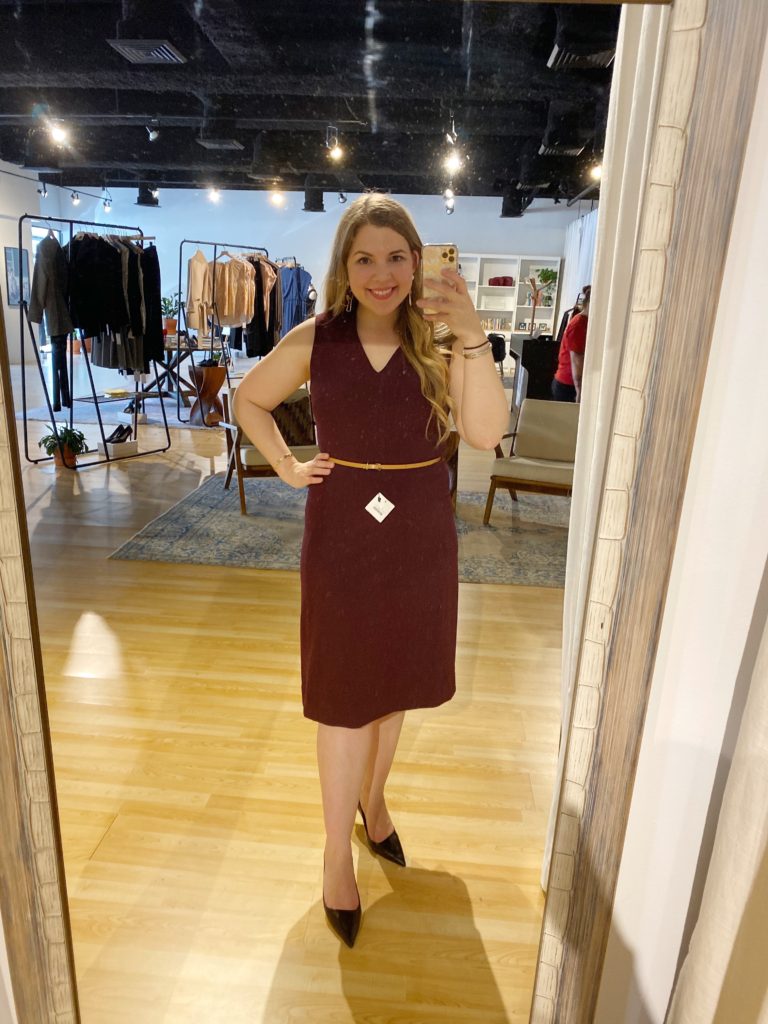 M.M. LaFleur Try-On Session - The Annie Dress on Cup of Charisma
