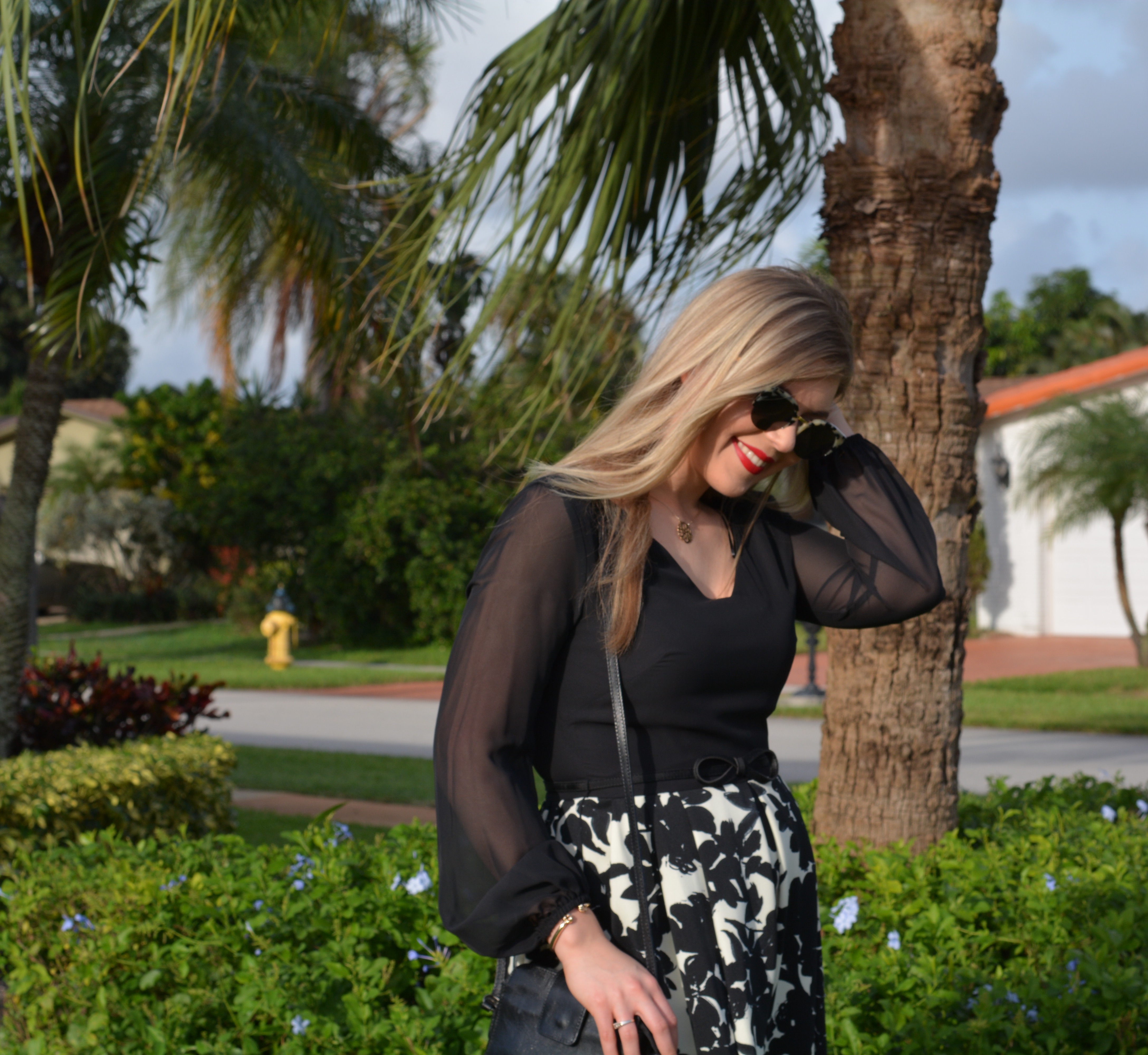 Cup of Charisma - Black and White Spring Dress - Spring Style