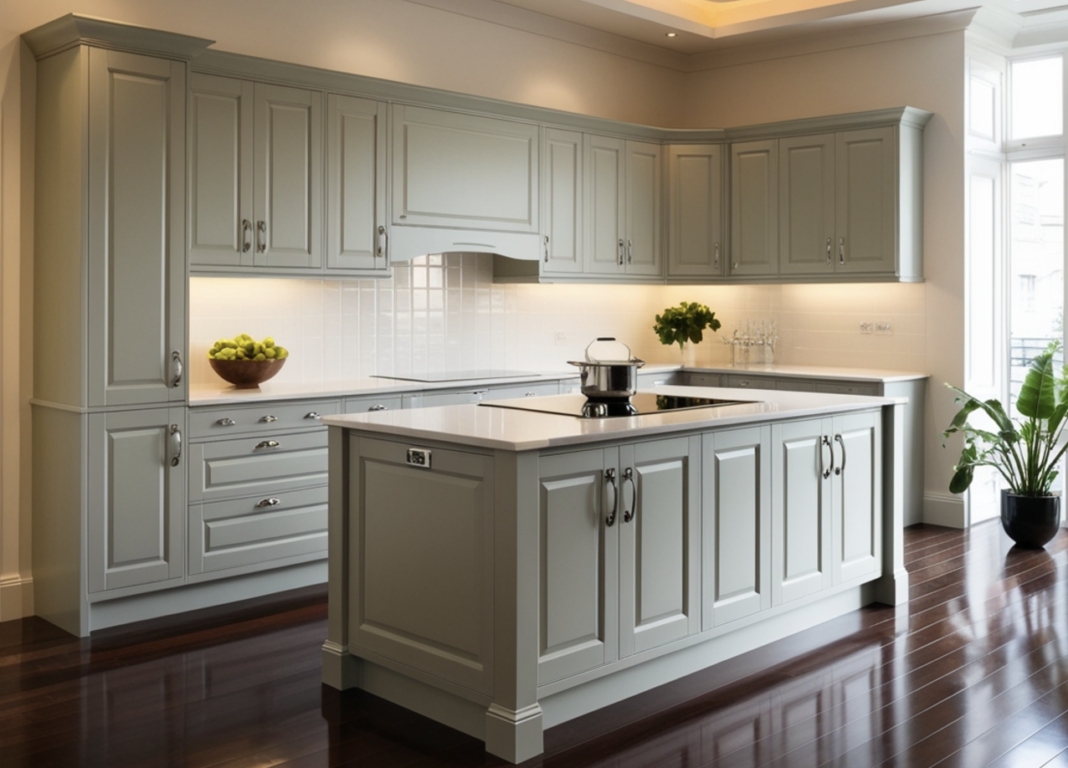 how to paint kitchen cabinets